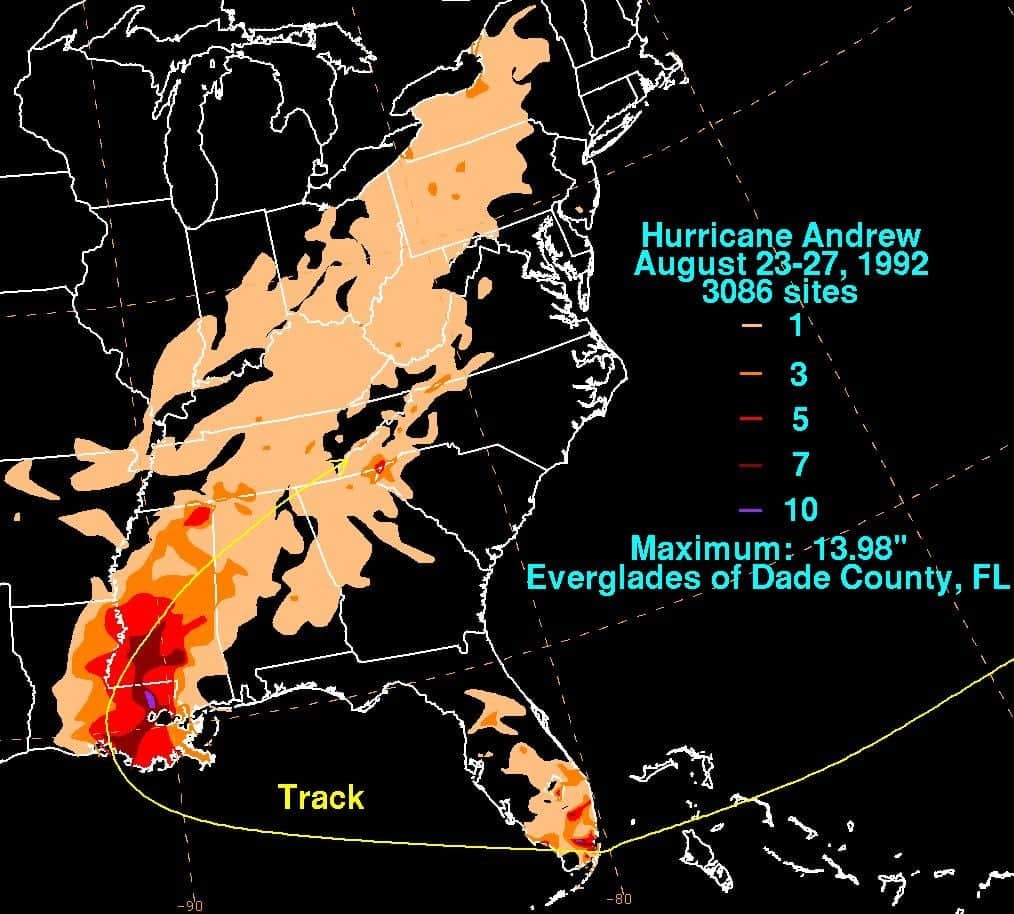 39. Hurricane Andrew