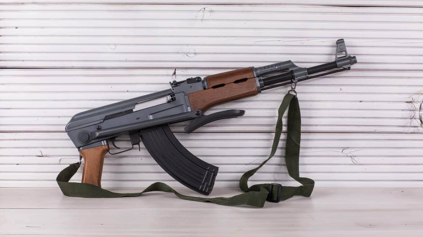 1. Kalashnikov AK-47 (and derivatives)
