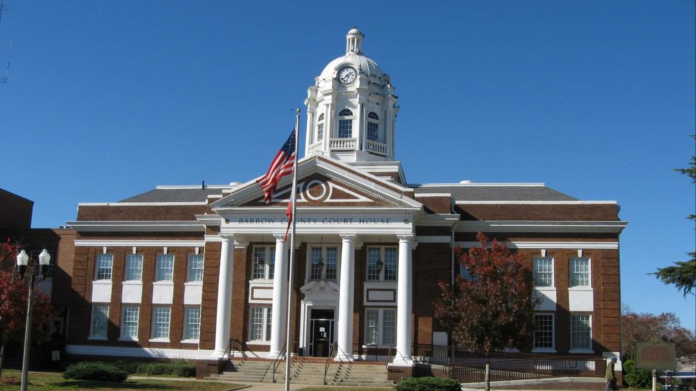 33. Barrow County, GA