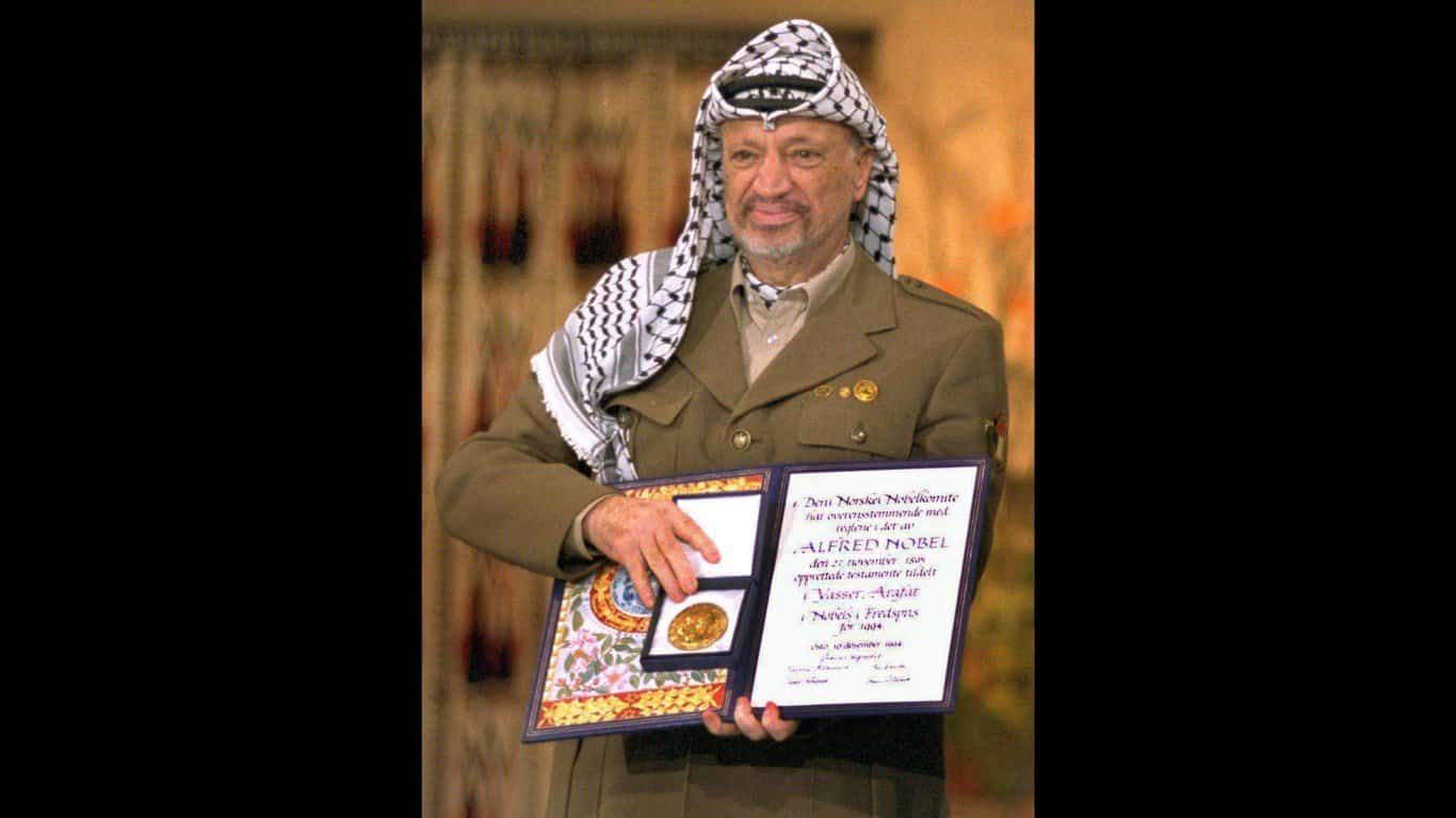 7. Yasser Arafat
