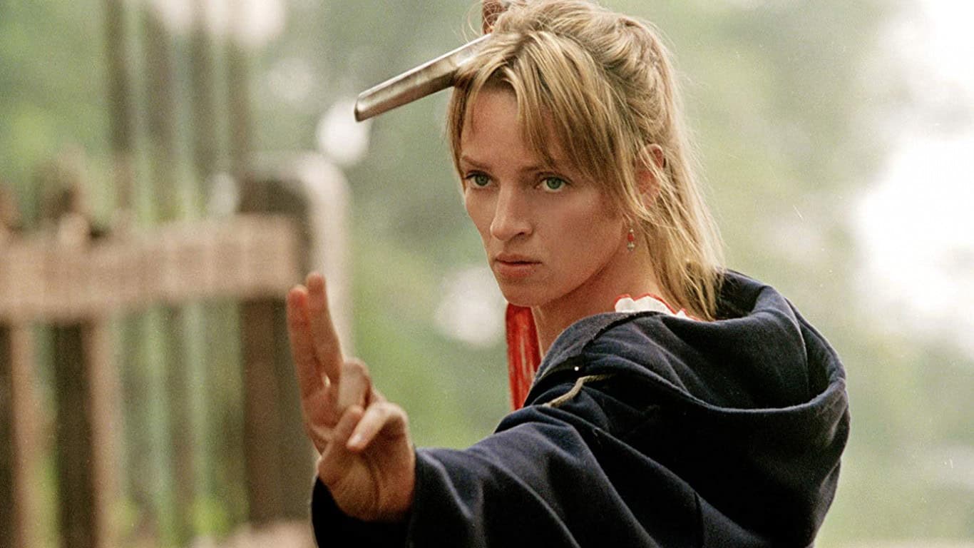 The bride's yellow jumpsuit in the Kill Bill movies