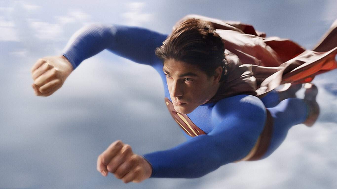 Superman's heroic costume in "Superman: The Movie"