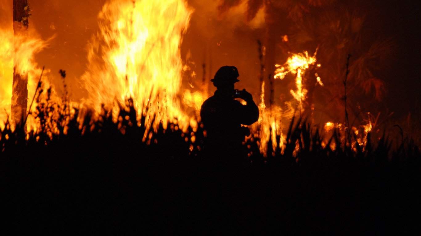 Is a firefighter's fear of fire a disability?