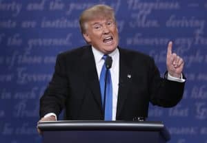 Hillary Clinton And Donald Trump Face Off In First Presidential Debate At Hofstra University