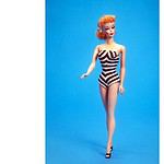 The Original Barbie in Bathing Suit