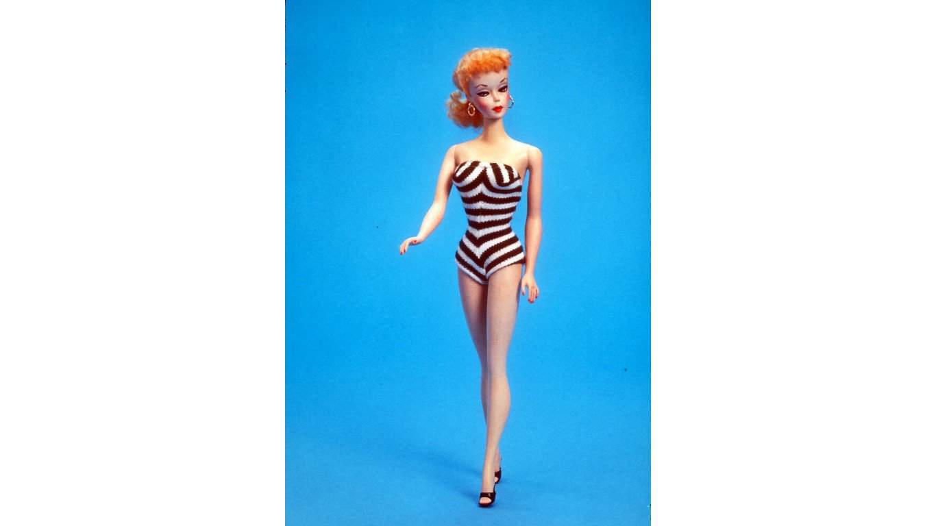 The Original Barbie in Bathing Suit