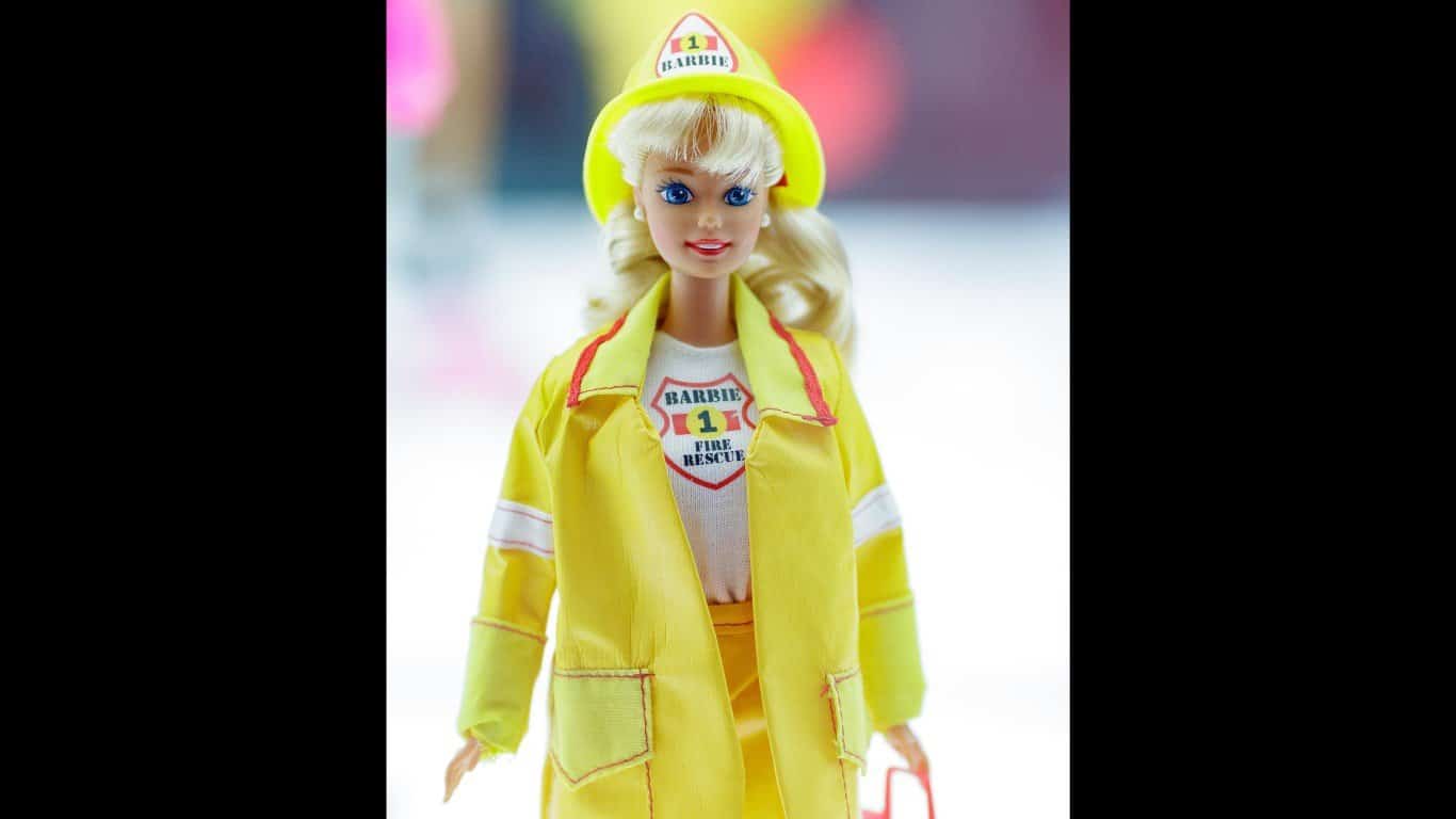 Firefighter Barbie