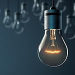 The Human Brain Can Power a Light Bulb