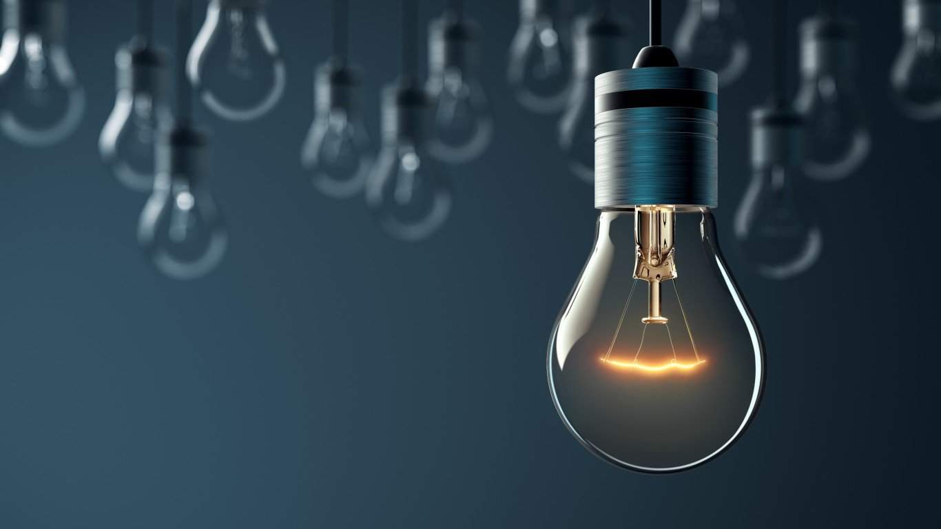 The Human Brain Can Power a Light Bulb