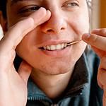 Pick your teeth at the table