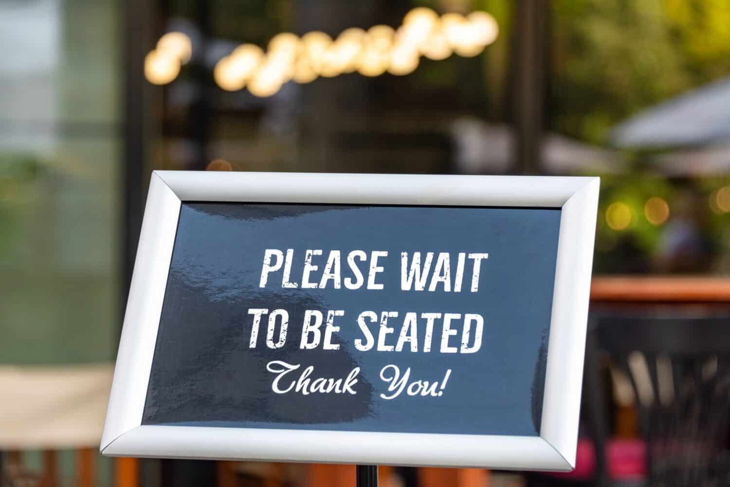 Seat yourself in a place with a host