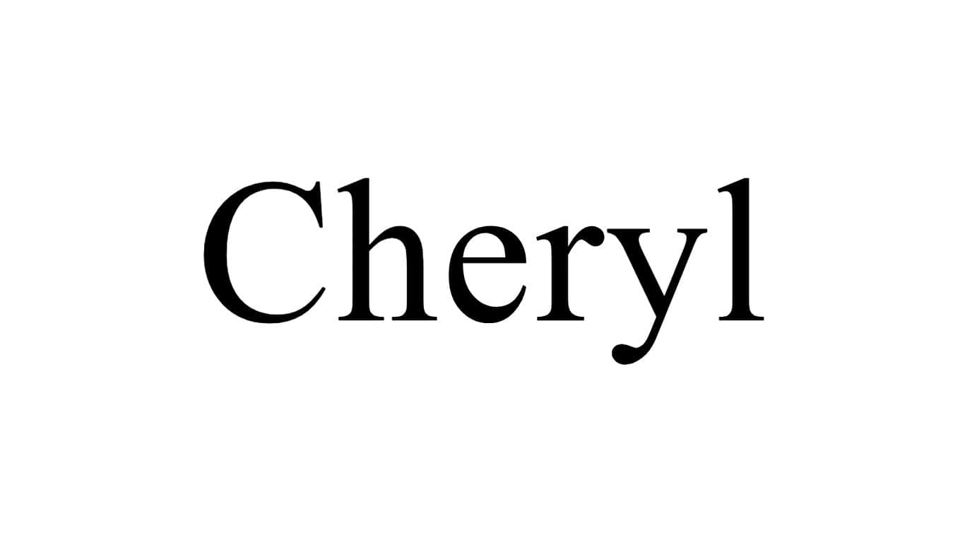 21. Cheryl