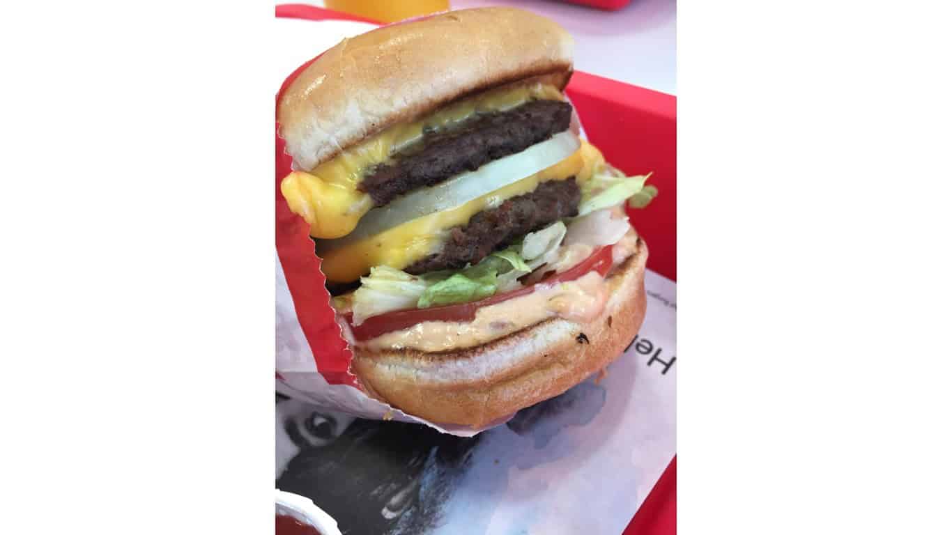 In-N-Out Burger: Double-Double w/Onion