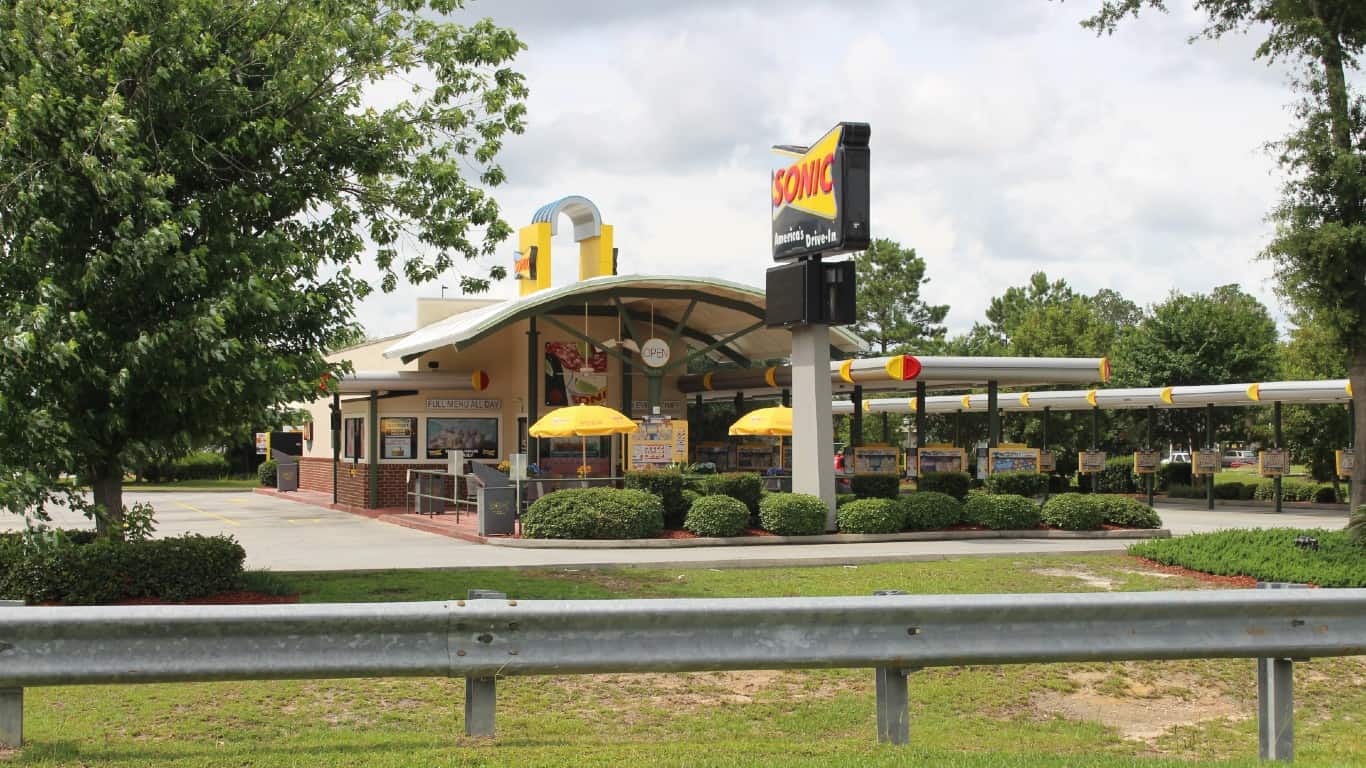 Sonic Drive-In: Quarter Pound Double Cheeseburger