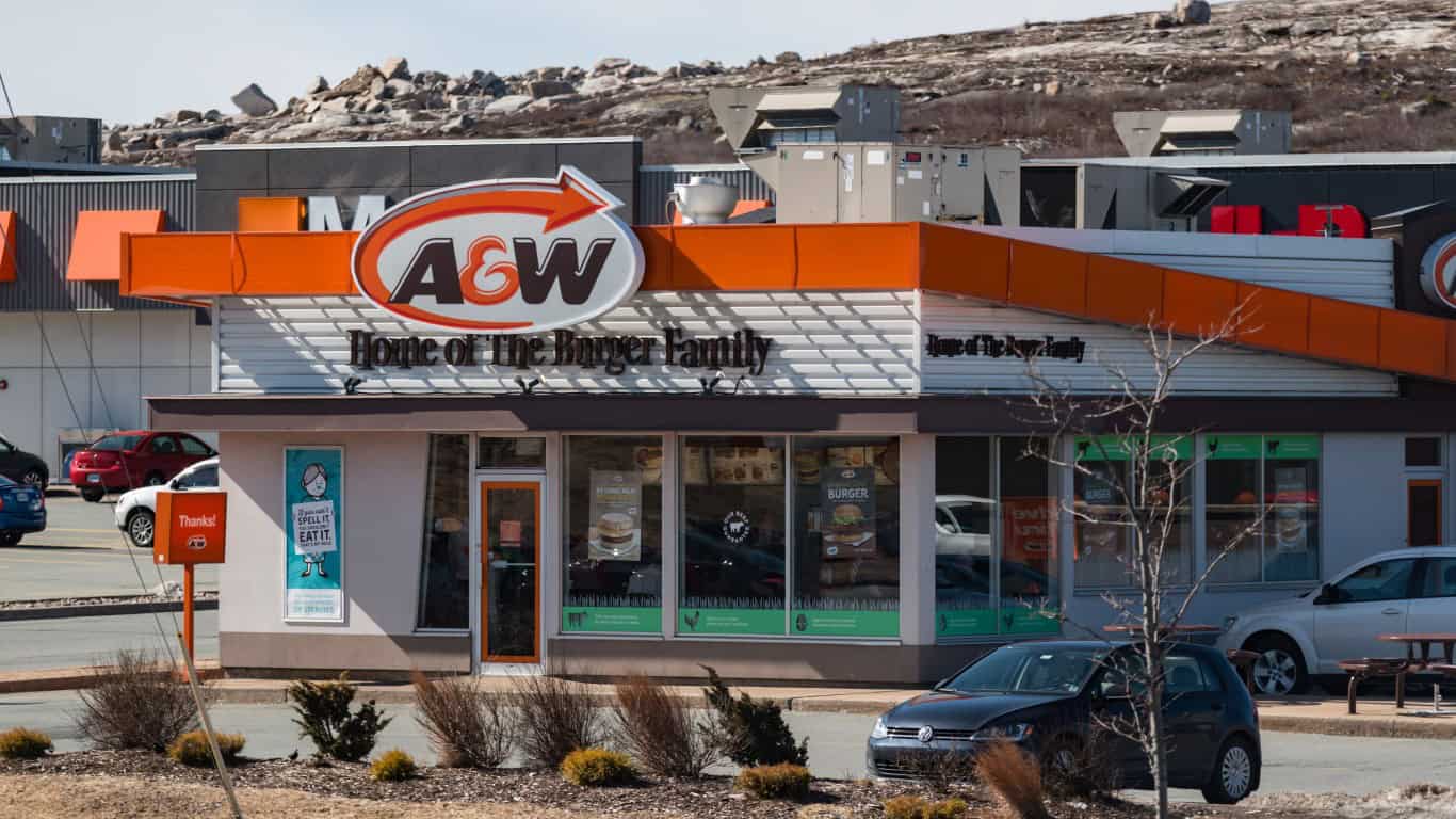 A&W Restaurants: Cheeseburger