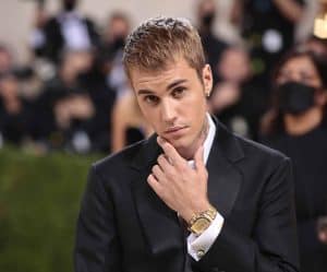 Justin Bieber | The 2021 Met Gala Celebrating In America: A Lexicon Of Fashion - Arrivals