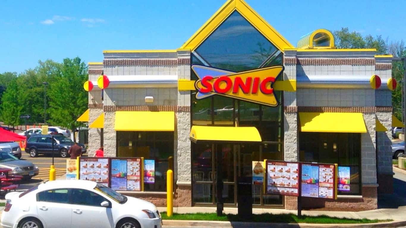 Sonic Drive-In: SuperSONIC Bacon Double Cheeseburger with mayo