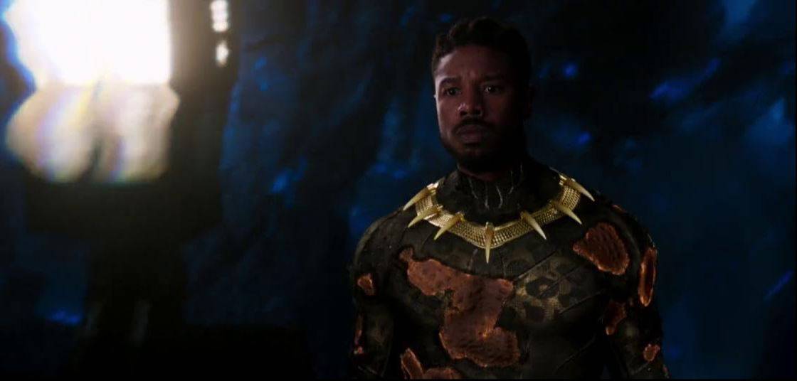 Erik Killmonger in "Black Panther"