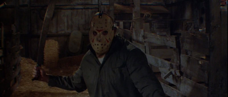 Jason Voorhees in "Friday the 13th"