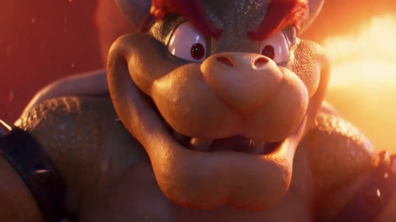 Bowser in "The Super Mario Bros. Movie"