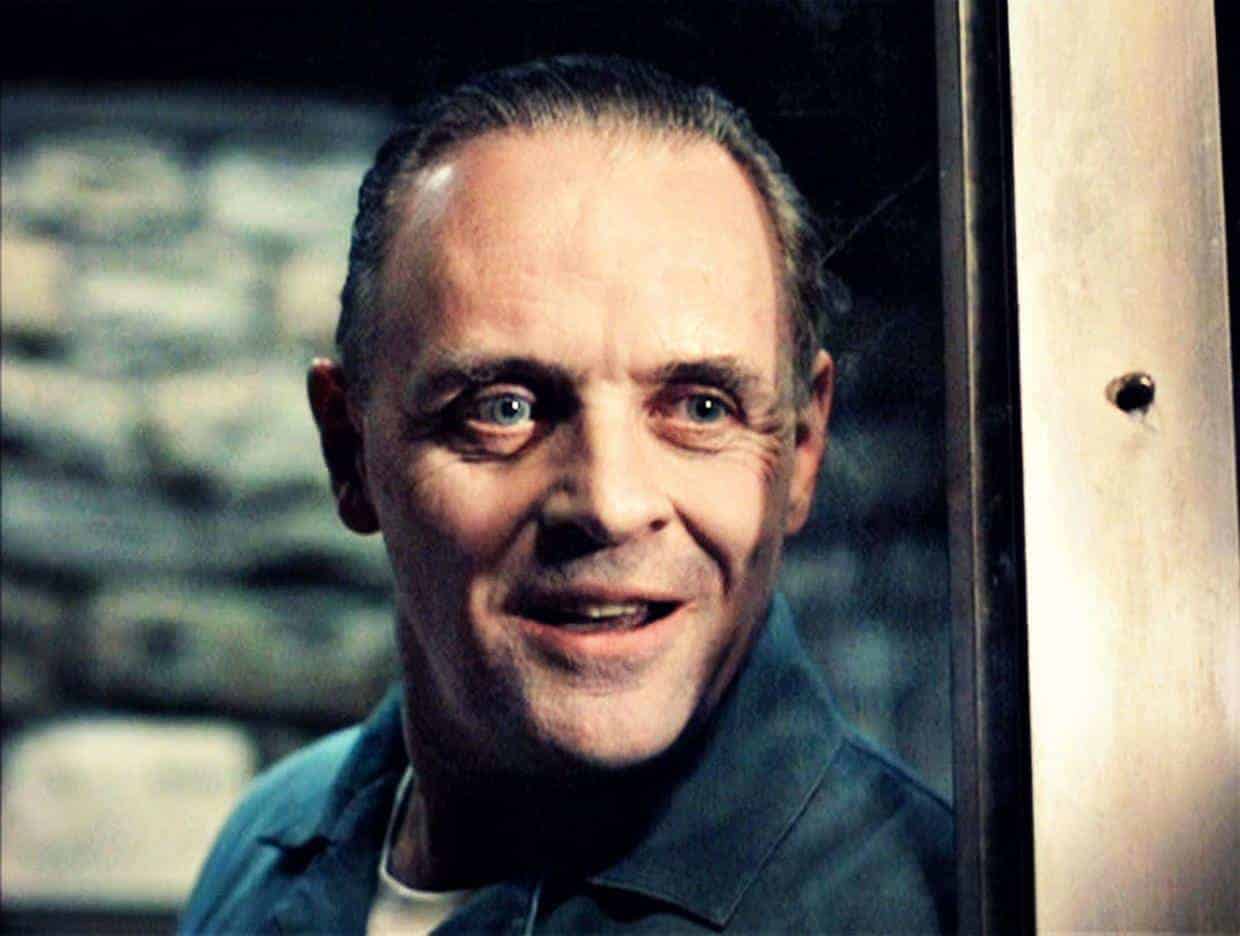 Hannibal Lecter in "The Silence of the Lambs"