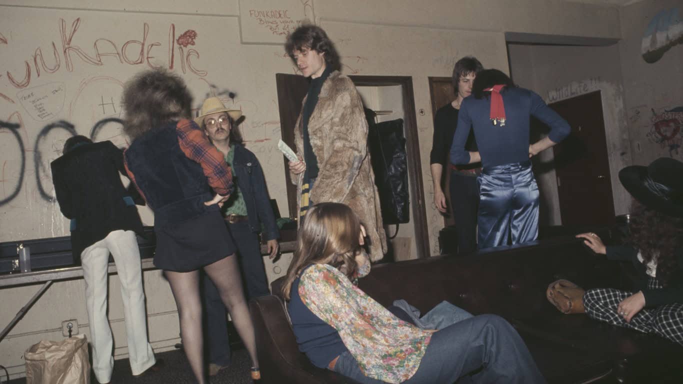 Backstage at The Whisky A Go Go, West Hollywood