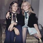 Two women at a party