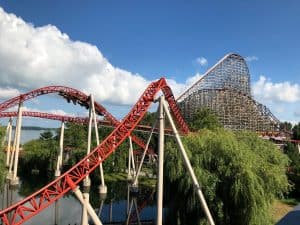 Cedar Point roller coasters in Ohio