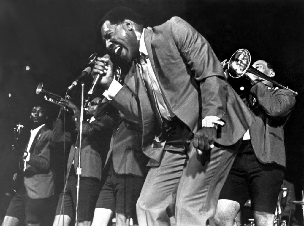 Otis Redding Performs