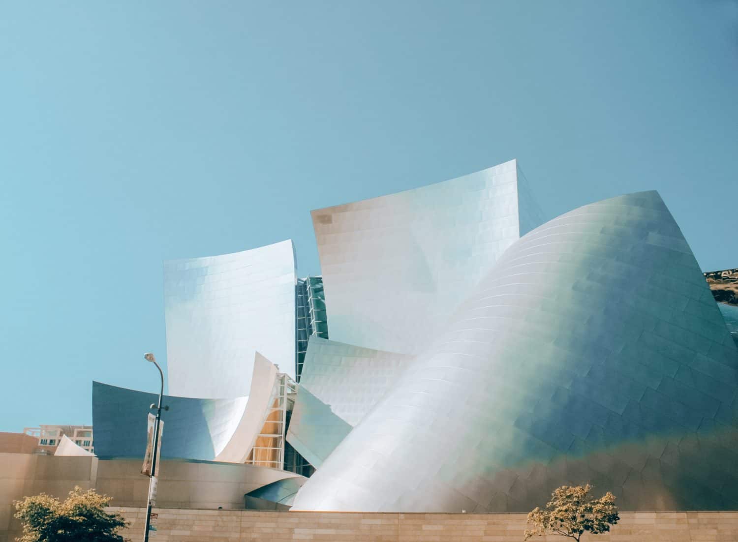 Walt Disney Concert Hall in Los Angeles, USA