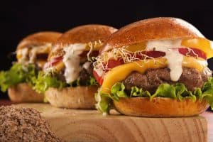 food colombian burguer chili meat