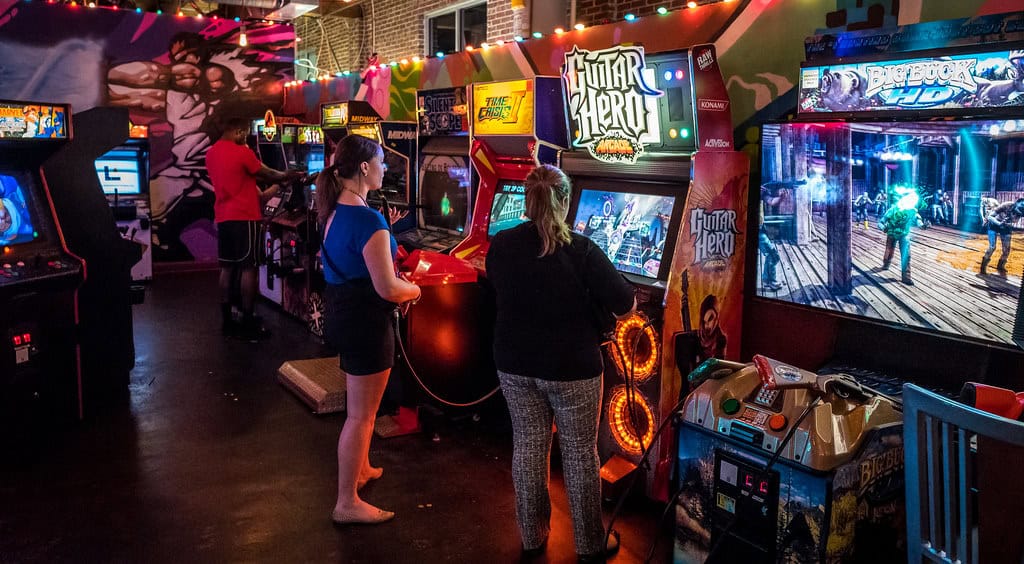 The 8-Bit Bar+Arcade – College Town Appeal