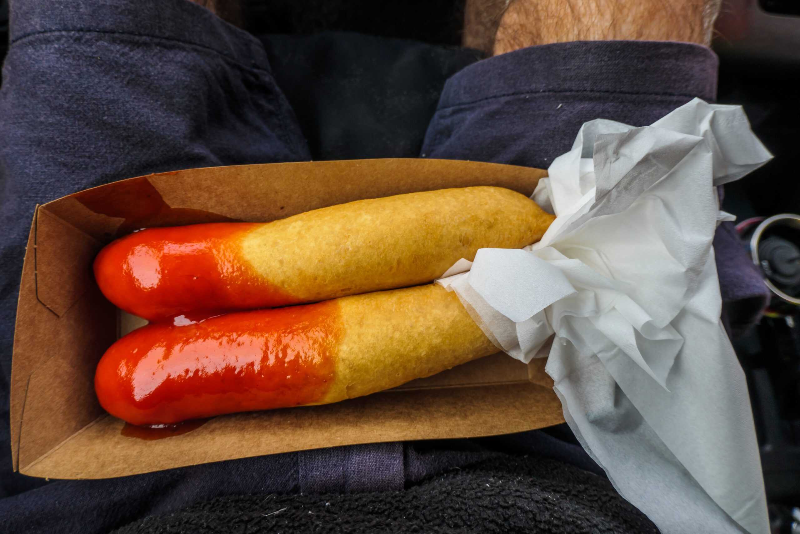 Australian Hot Dog (Dagwood Dog)