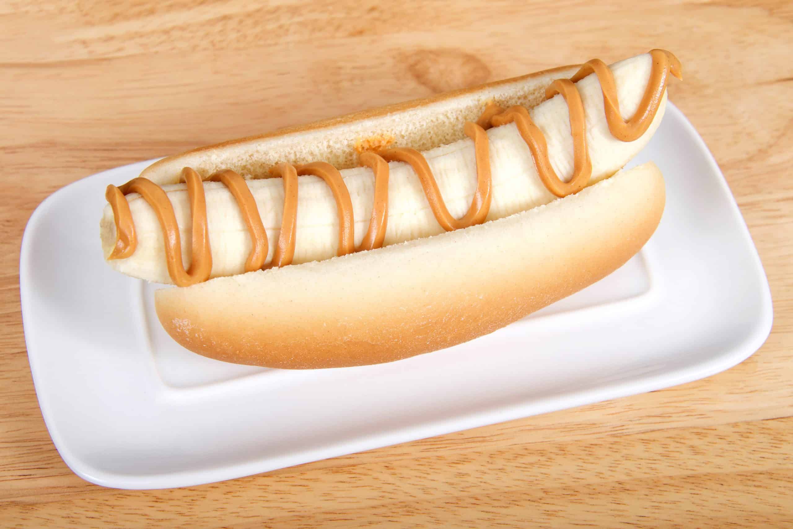 Peanut Butter Hot Dog