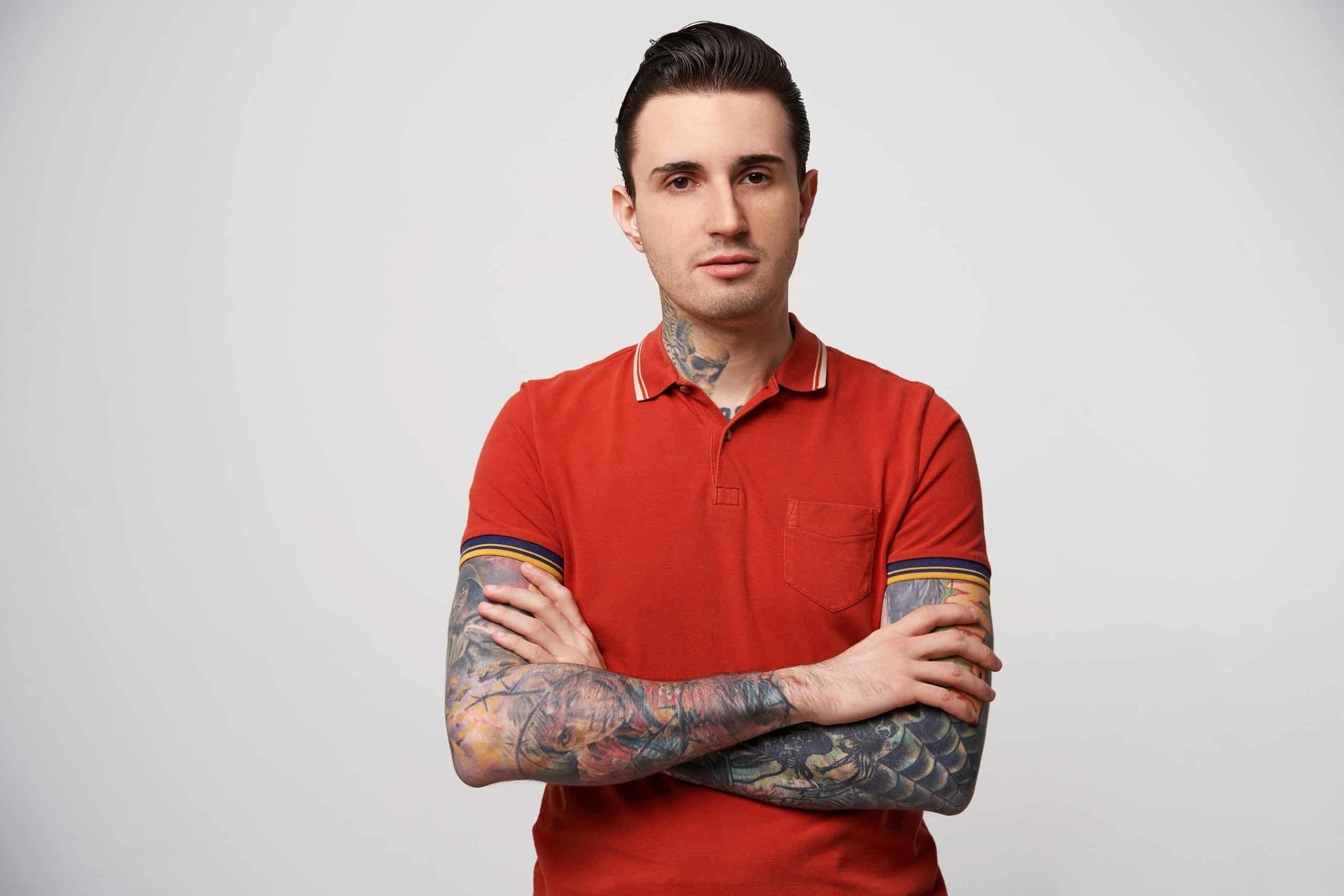 Visible Tattoos with Profanity or Nudity