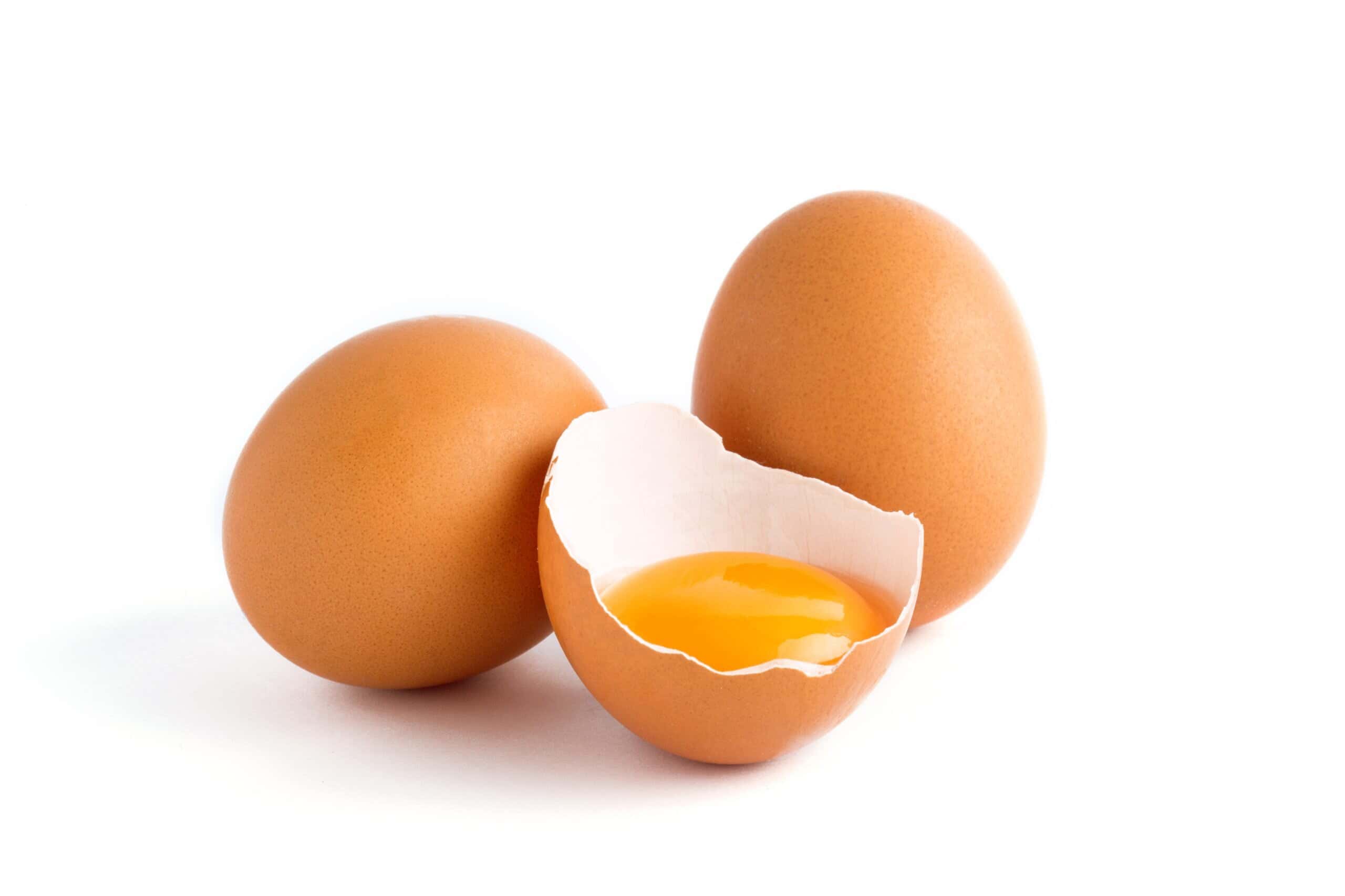 Raw Eggs Mixed in Grape Juice