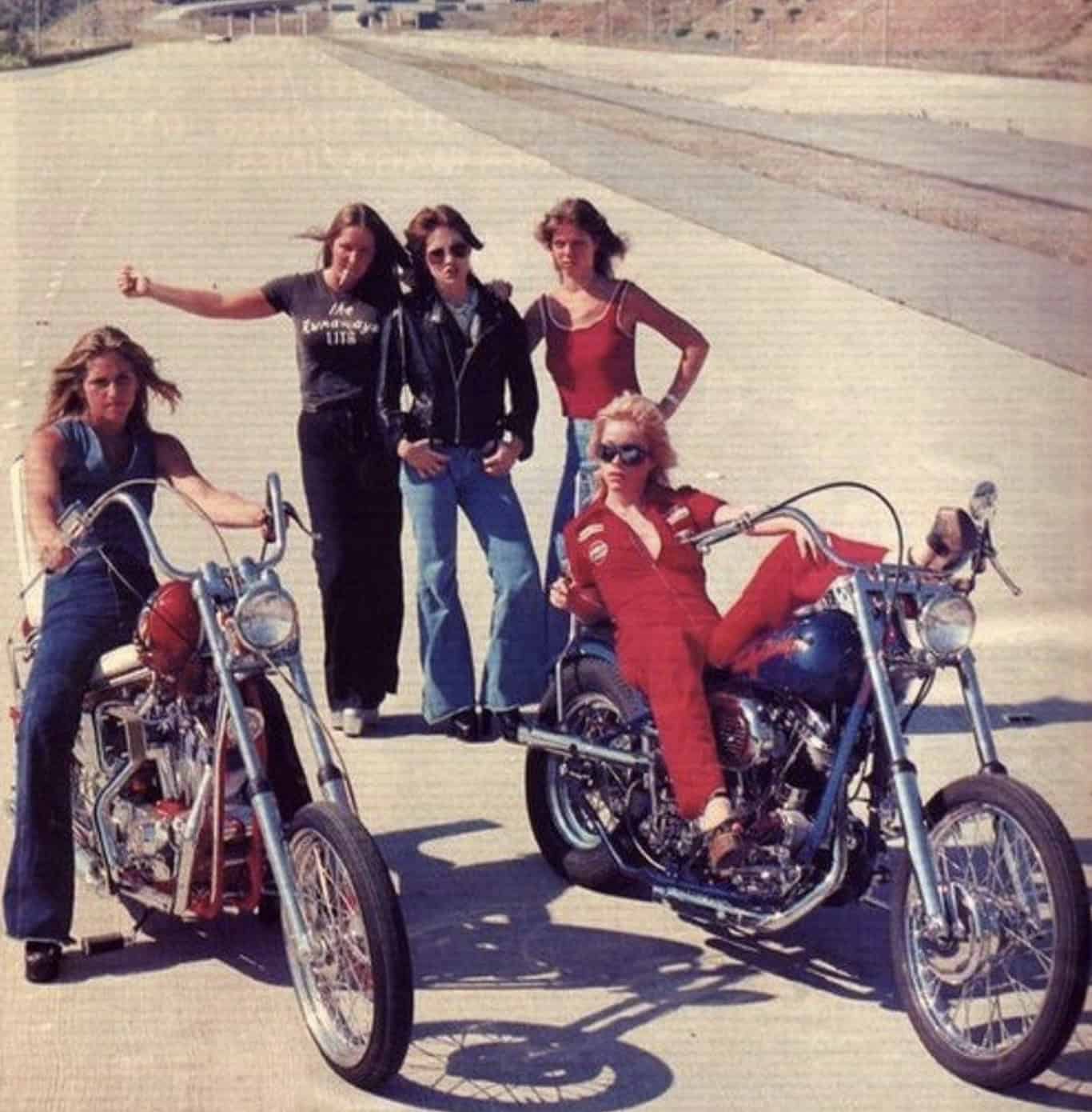 Chopper Magazine Photoshoot on the Closed Glendale Highway