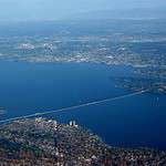 Driving on the World's Longest Floating Bridge