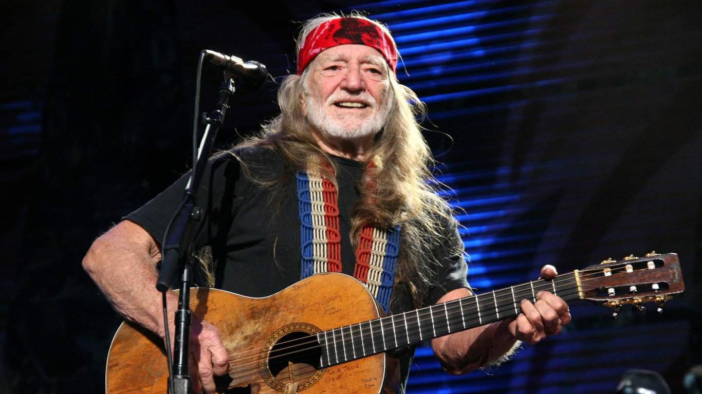 20. Willie Nelson