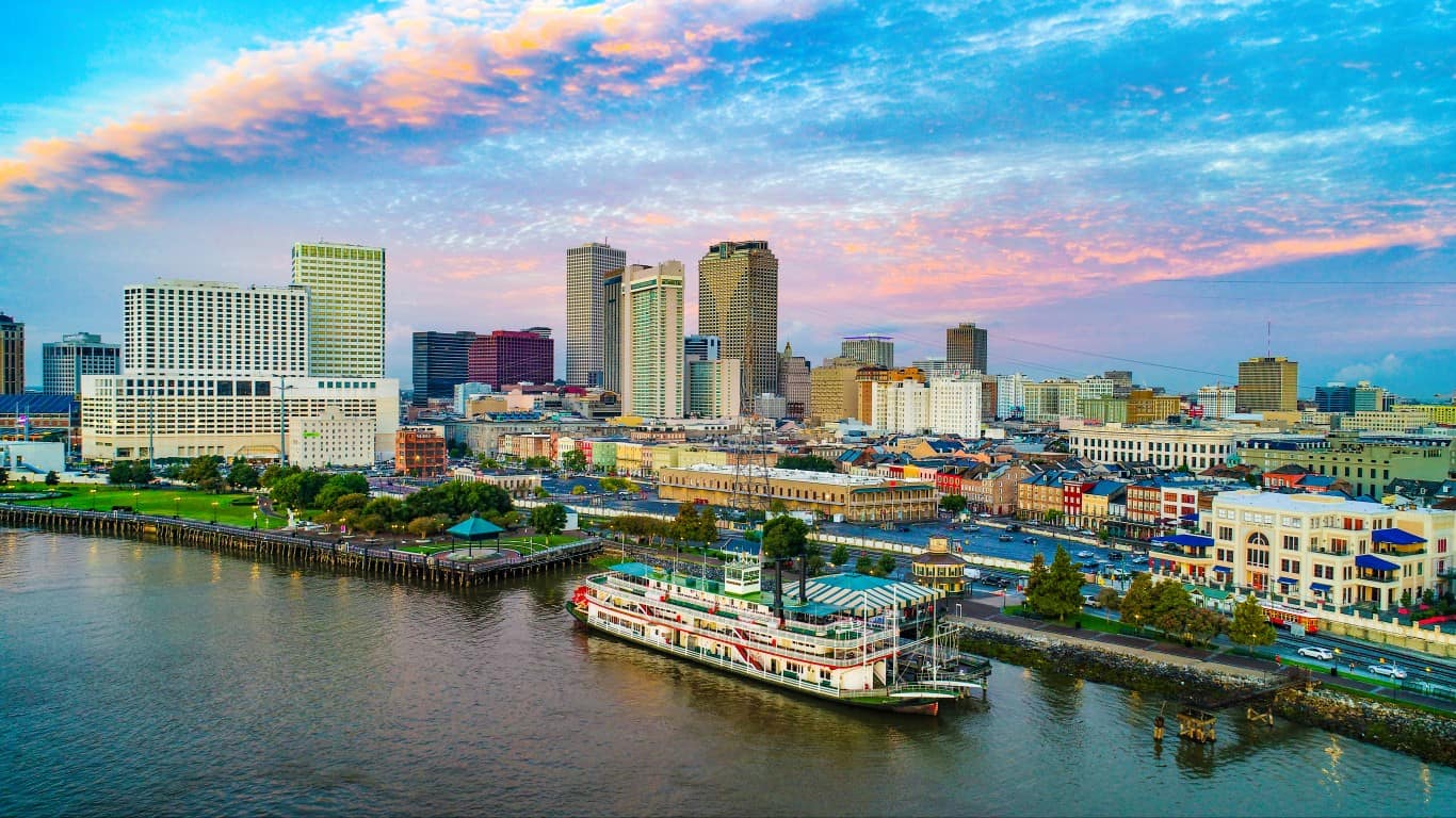10. Louisiana