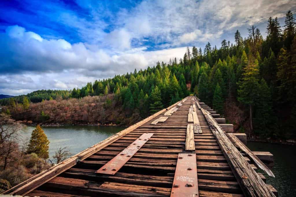 Stand By Me Bridge, Lake Britton, California