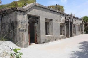 Wreckage at Egmont Key State Park, Old Fort, Fort Dade
