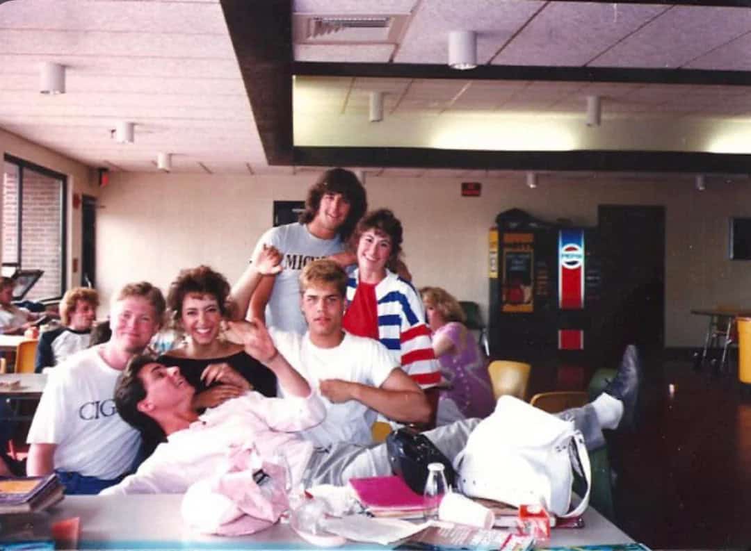 A Cafeteria Group Photo