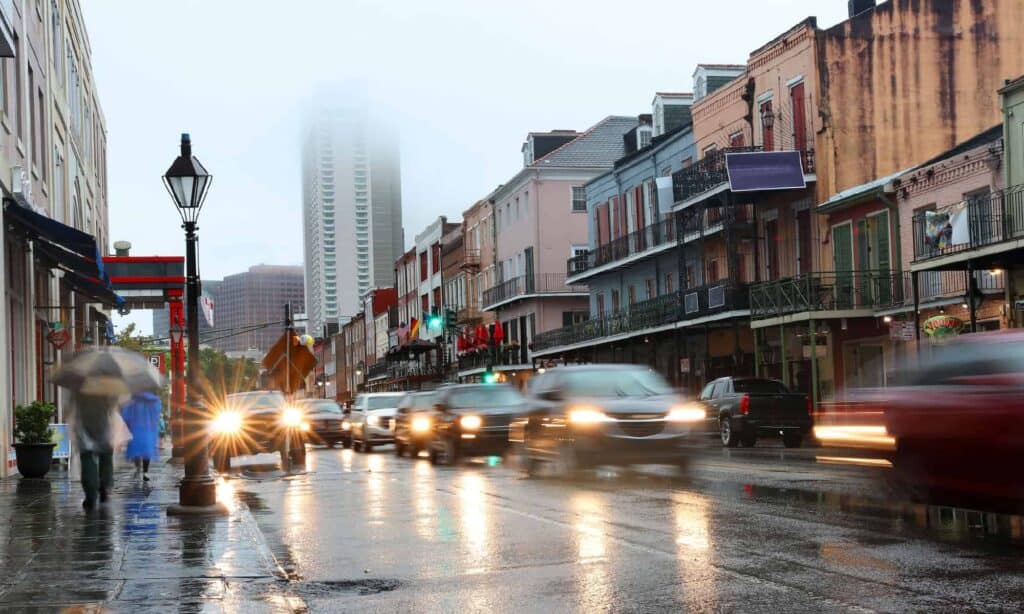 New Orleans, Louisiana, Gulf Coast States, USA, Car