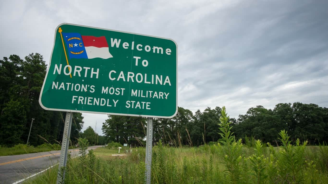 5. North Carolina vs. South Carolina
