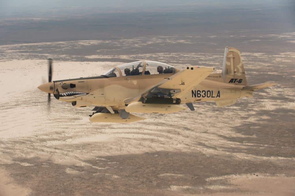 16. Beechcraft AT-6 Wolverine
