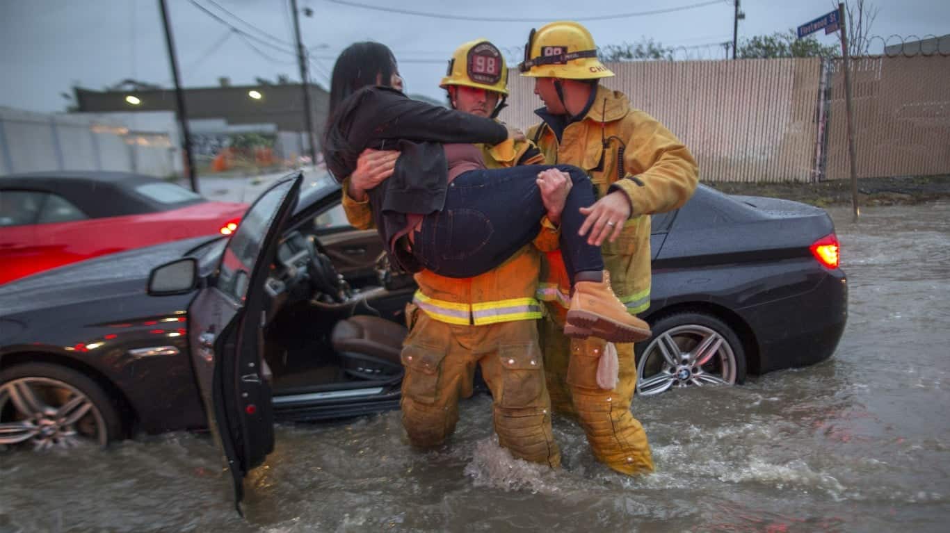 8. California Flooding