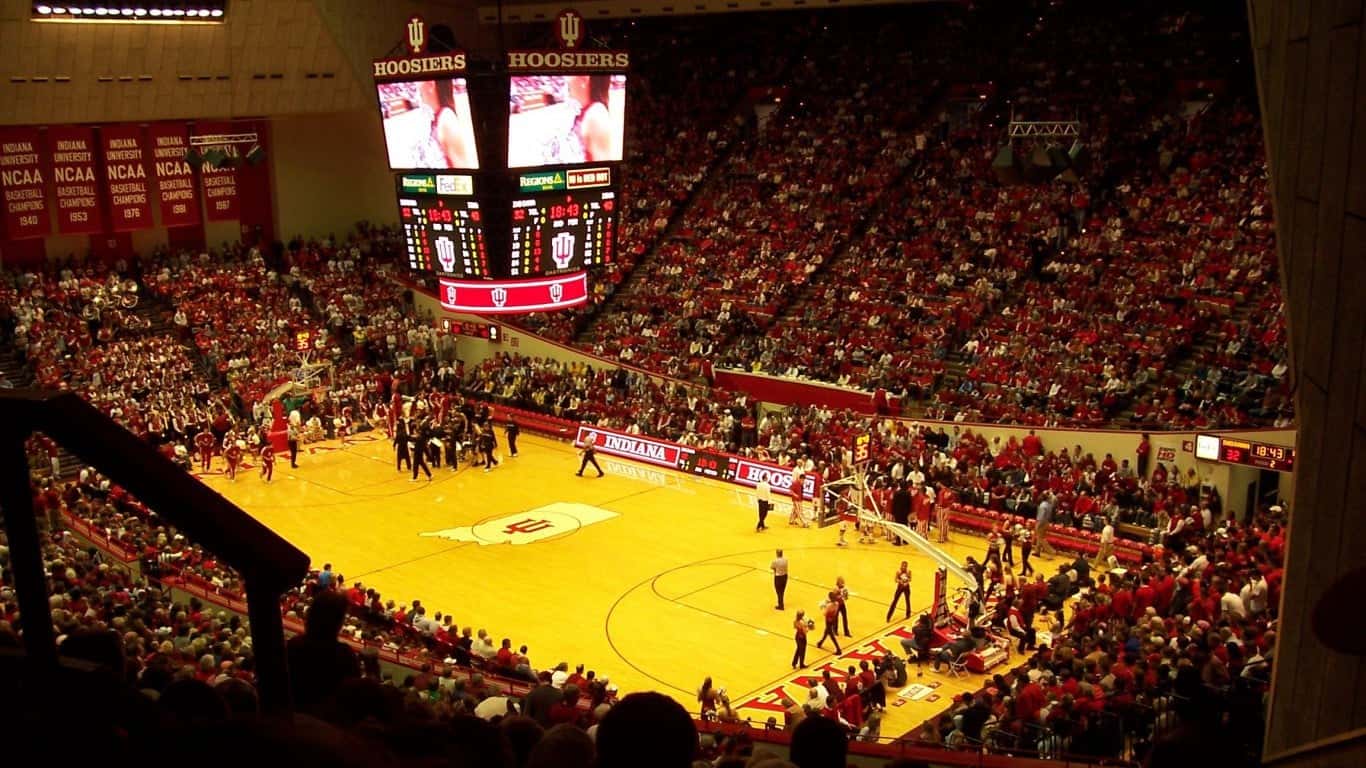 9. Indiana vs. Illinois