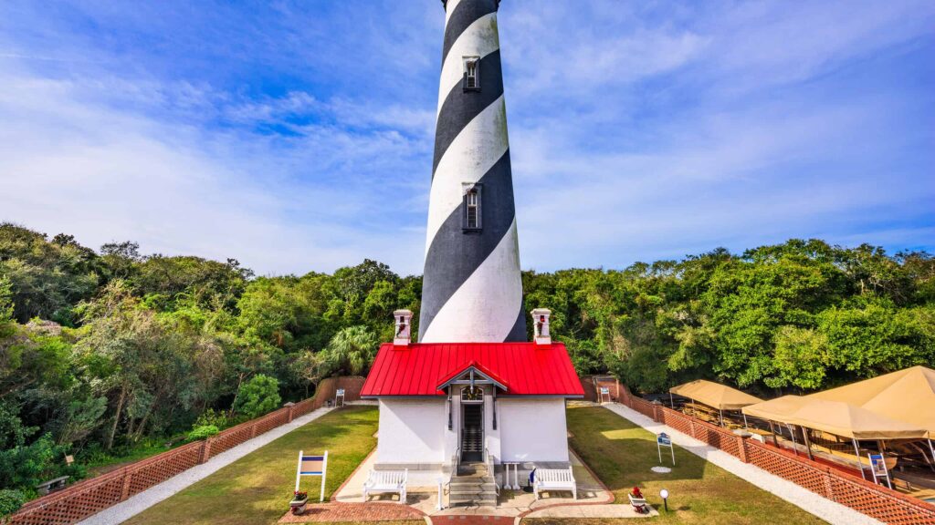 St. Augustine, Florida, USA at the St. Augustine Light.