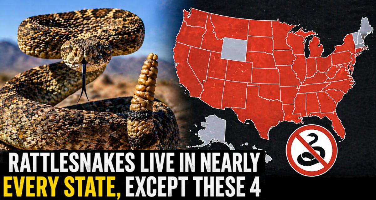 Rattlesnakes Are Found Across the U.S., Except in These 4 States
